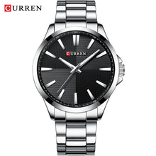 Load image into Gallery viewer, Luxury Brand Men Watches Gold Stainless Steel Band CURREN Luxury Quartz Watch Mens Waterproof Business Man
